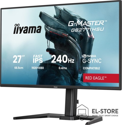 IIYAMA MONITOR IIYAMA LED Fast IPS 27" GB2771HSU-B1 Red Eagle 240Hz