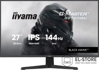IIYAMA MONITOR IIYAMA LED IPS 27" G2741HSU-B1 Black Hawk 144Hz