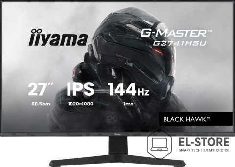 IIYAMA MONITOR IIYAMA LED IPS 27" G2741HSU-B1 Black Hawk 144Hz