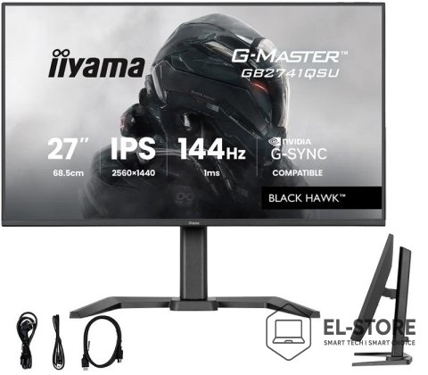 IIYAMA MONITOR IIYAMA LED IPS 27" GB2741QSU-B1 Black Hawk 144Hz