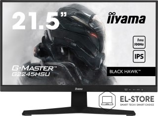 IIYAMA Monitor Iiyama 22 G2245HSU-B2 HDMI DP USB - Płaski ekran - 54,6 cm