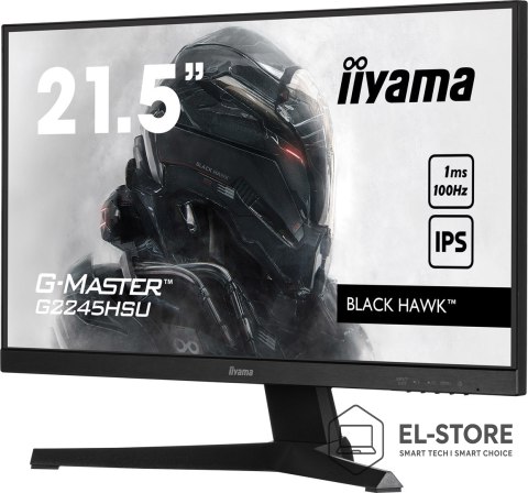 IIYAMA Monitor Iiyama 22 G2245HSU-B2 HDMI DP USB - Płaski ekran - 54,6 cm