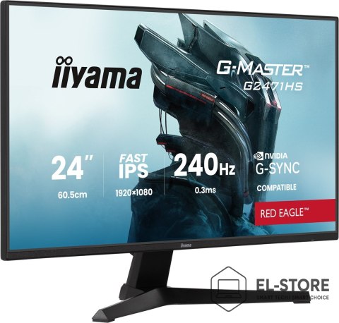 IIYAMA Monitor iiyama G-Master G2471HS-B1 24" Fast-IPS