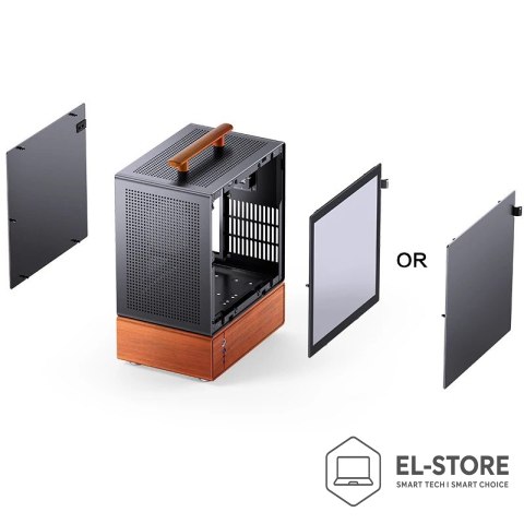 Jonsbo Obudowa PC Jonsbo T7, Midi-Tower, mATX, Szkło hartowane