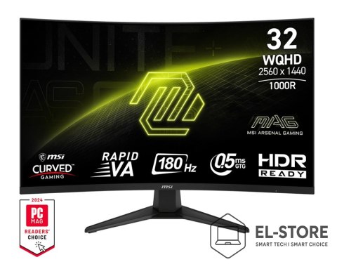 MSI MSI Monitor 31.5" MAG 325CQF WQHD 180Hz