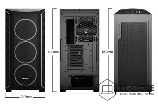 BE QUIET! OBUDOWA BE QUIET! SHADOW BASE 800 FX BLACK