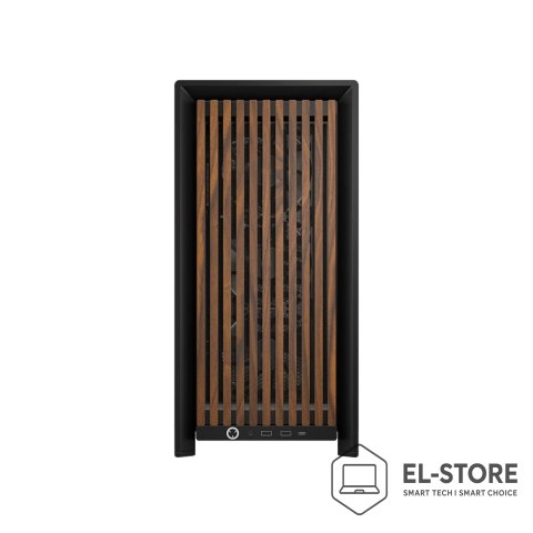 Corsair Corsair FRAME 4000D WOOD RS Midi Tower Czarny, Drewno