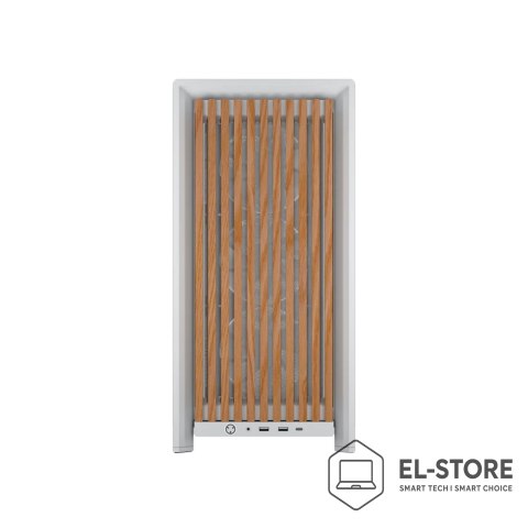 Corsair Corsair FRAME 4000D WOOD RS Midi Tower Drewno, Biały