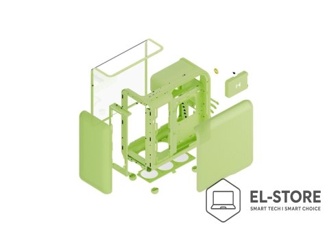 Hyte HYTE X50 Midi Tower - Matcha Milk
