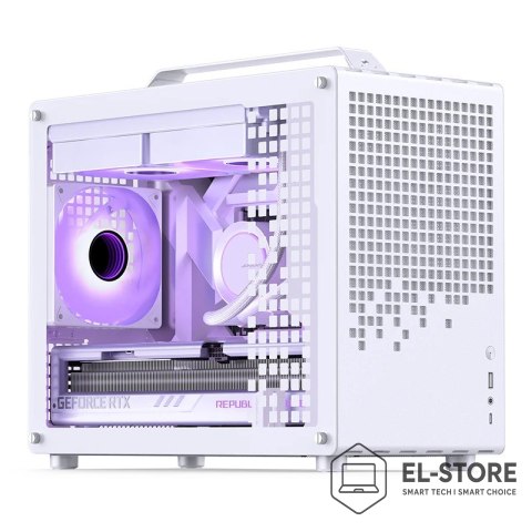 JONSPLUS Obudowa JONSPLUS MATX Handle Case Z20 - biała