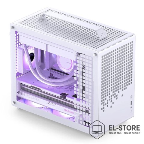 JONSPLUS Obudowa JONSPLUS MATX Handle Case Z20 - biała