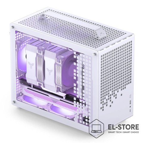 JONSPLUS Obudowa JONSPLUS MATX Handle Case Z20 - biała