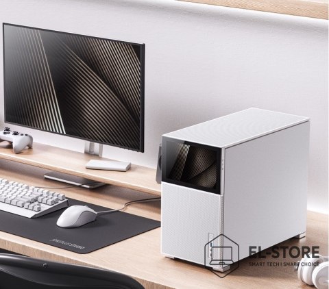 Jonsbo Jonsbo D31 MESH Screen Obudowa Micro-ATX, Szkło Hartowane - biała