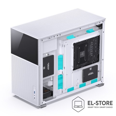 Jonsbo Jonsbo D31 MESH Screen Obudowa Micro-ATX, Szkło Hartowane - biała