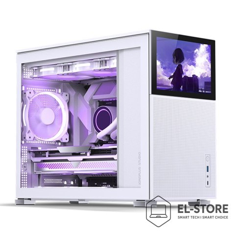 Jonsbo Jonsbo D31 MESH Screen Obudowa Micro-ATX, Szkło Hartowane - biała