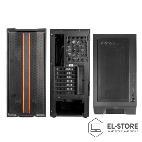 KOLINK Obudowa Kolink Inspire K12 ARGB Midi-Tower - czarny