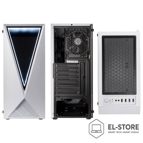KOLINK Obudowa gamingowa, Obudowa Midi Tower Kolink VOID WHITE, biały