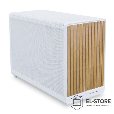 LIAN LI Obudowa Lian Li A3-mATX Micro Tower Biały, Drewno
