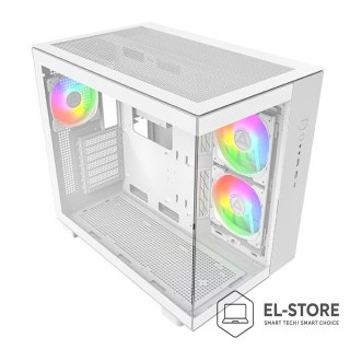 Montech Obudowa PC Montech KING 65 PRO, Midi-Tower, ATX, ARGB, Szkło Hartowane - biała