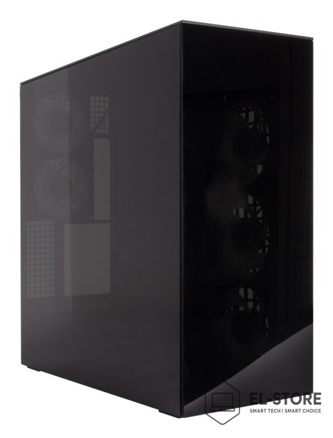 No name Obudowa Arctic Xtender Schwarz Glasfenster ohne GPU mount