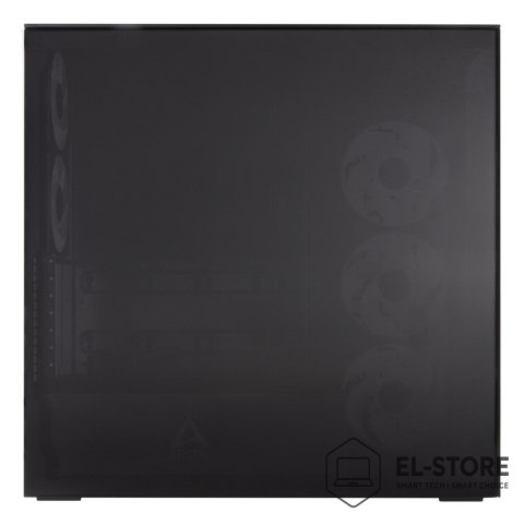 No name Obudowa Arctic Xtender Schwarz Glasfenster ohne GPU mount