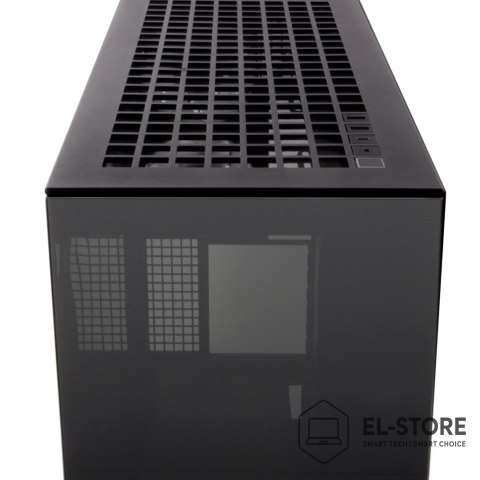 No name Obudowa Arctic Xtender Schwarz Glasfenster ohne GPU mount