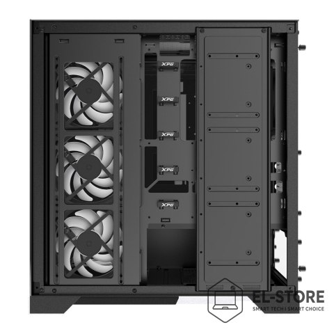 ADATA Obudowa komputera MIDITOWER MATX bez zasilacza INVADERXMT-BKCWW ADATA