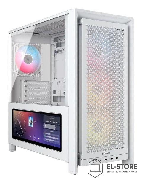 Corsair Corsair FRAME 4000D LCD RS ARGB Midi Tower Biały