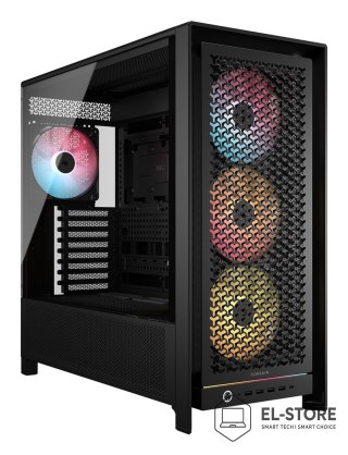 Corsair Corsair FRAME 5000D RS ARGB Midi Tower Czarny