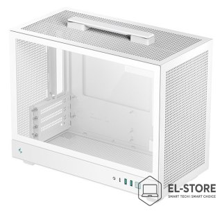 DEEPCOOL DeepCool CH160 PLUS WH Small Form Factor (SFF) Biały