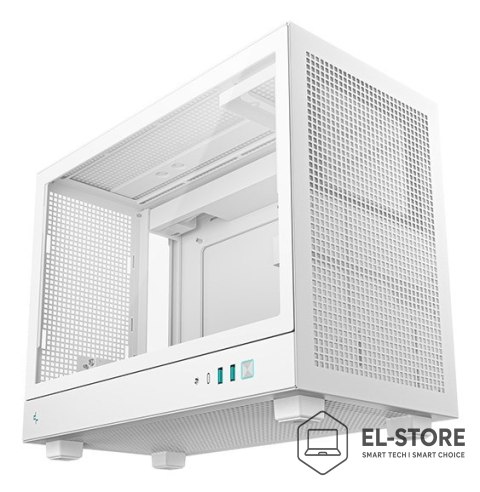 DEEPCOOL DeepCool CH160 PLUS WH Small Form Factor (SFF) Biały
