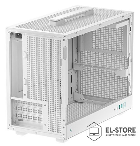 DEEPCOOL DeepCool CH160 PLUS WH Small Form Factor (SFF) Biały