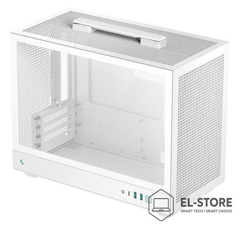 DEEPCOOL DeepCool CH160 PLUS WH Small Form Factor (SFF) Biały