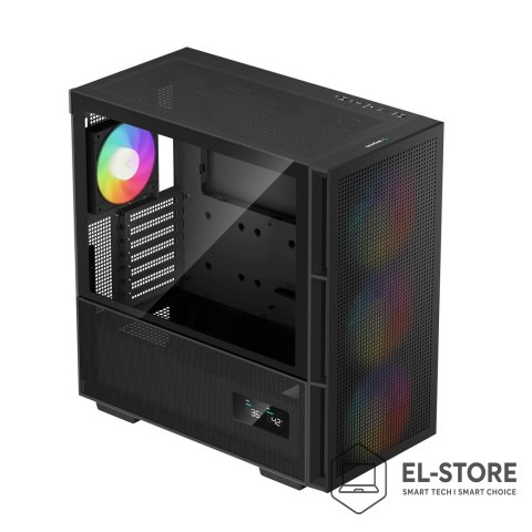 DEEPCOOL Obudowa DeepCool CH560 ARGB Digital Black (R-CH560-BKAPE4D-G-1)