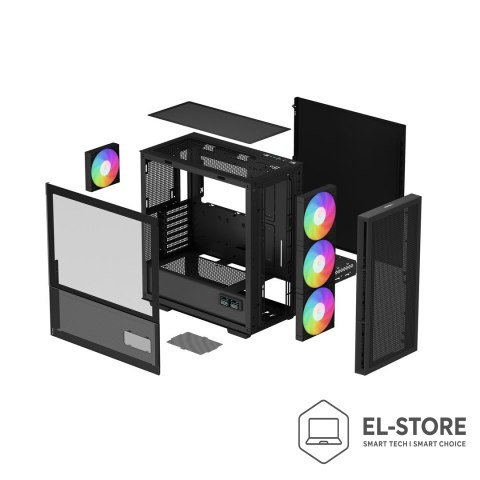 DEEPCOOL Obudowa DeepCool CH560 ARGB Digital Black (R-CH560-BKAPE4D-G-1)