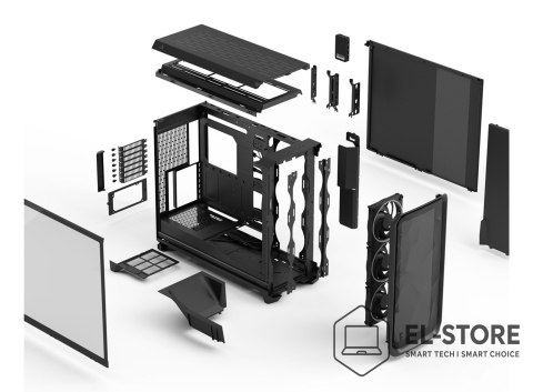 FRACTAL DESIGN Etui Fractal Design Meshify 3 XL Ambience Pro RGB Jasny Odcień ATX