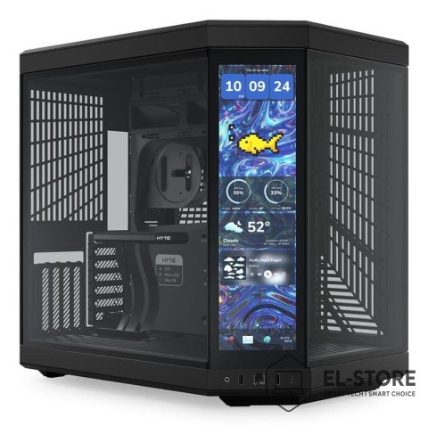 Hyte Obudowa Hyte Y70 Midi Tower Touch Infinite - Pitch Black