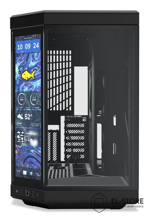 Hyte Obudowa Hyte Y70 Midi Tower Touch Infinite - Pitch Black