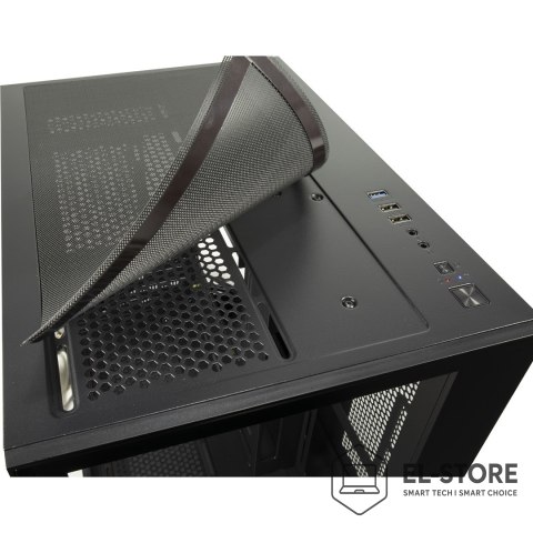 Inter-Tech Inter-Tech C-501 Aspect Midi Tower Czarny