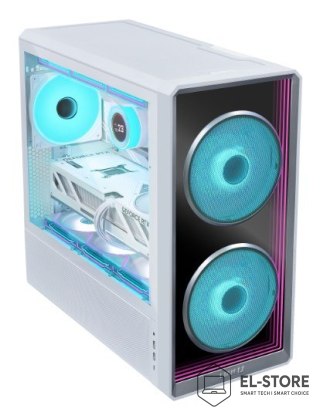 LIAN LI Lian Li Lancool 217 INF Midi Tower Biały