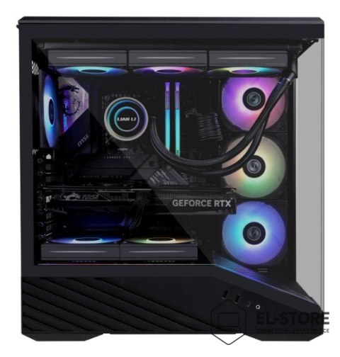 LIAN LI Obudowa Lian Li Vector V100 Midi Tower, ATX, RGB, Tempered Glass - Black