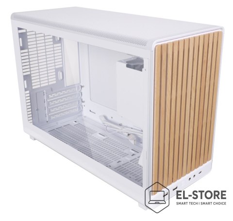 LIAN LI Obudowa PC Lian Li DAN A3-mATX Wood Edition, Szkło hartowane, Micro-ATX - Buk, biała