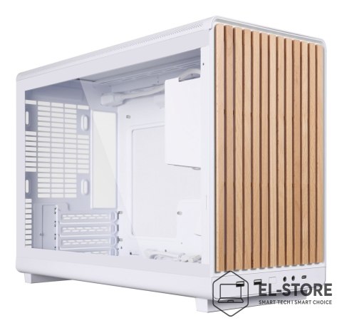 LIAN LI Obudowa PC Lian Li DAN A3-mATX Wood Edition, Szkło hartowane, Micro-ATX - Buk, biała