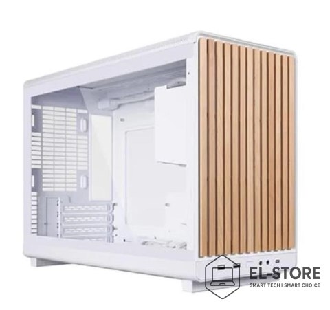 LIAN LI Obudowa PC Lian Li DAN A3-mATX Wood Edition, Szkło hartowane, Micro-ATX - Buk, biała
