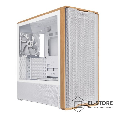 LIAN LI Obudowa PC Lian Li Lancool 217, Midi-Tower, ATX, szkło hartowane - biały