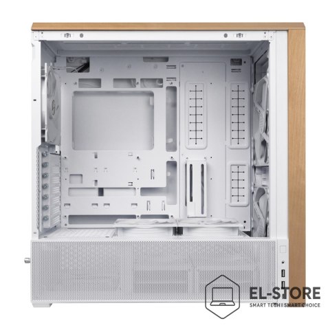 LIAN LI Obudowa PC Lian Li Lancool 217, Midi-Tower, ATX, szkło hartowane - biały