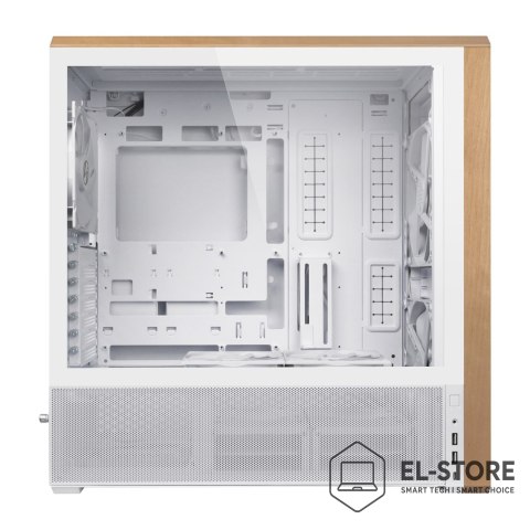 LIAN LI Obudowa PC Lian Li Lancool 217, Midi-Tower, ATX, szkło hartowane - biały