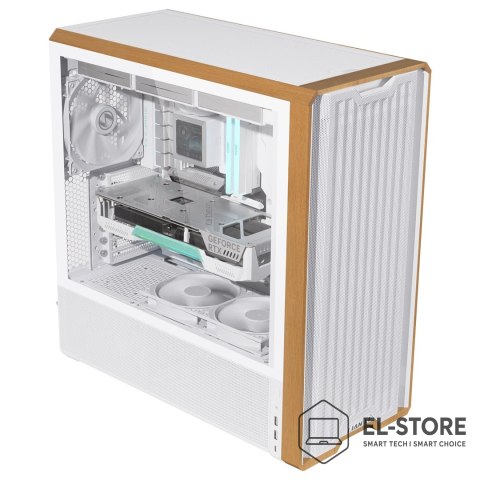 LIAN LI Obudowa PC Lian Li Lancool 217, Midi-Tower, ATX, szkło hartowane - biały