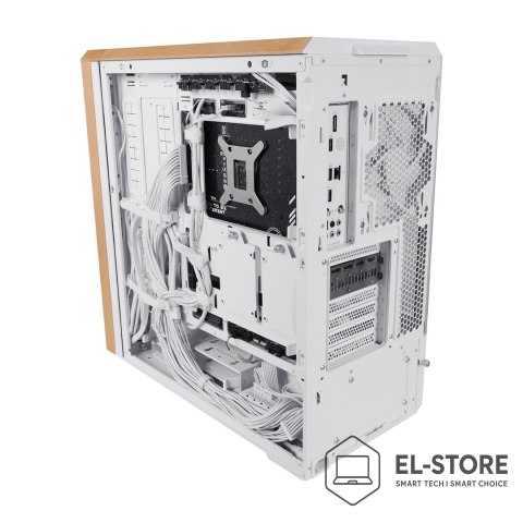 LIAN LI Obudowa PC Lian Li Lancool 217, Midi-Tower, ATX, szkło hartowane - biały