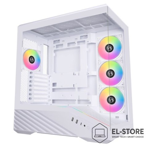 LIAN LI Obudowa PC Lian Li Vector V100, Midi-Tower, ATX, RGB, Szkło Hartowane - Białe
